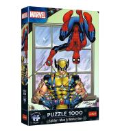 Puzzle 1000 Spider-Man&Wolverine: Święta TREFL