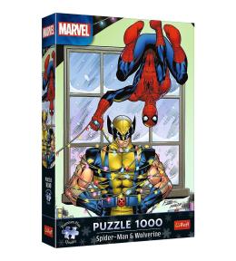 Puzzle 1000 Spider-Man&Wolverine: Święta TREFL