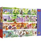 Puzzle 1000 Cztery pory roku TREFL