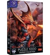 Puzzle 1000 Ognisty Smok TREFL