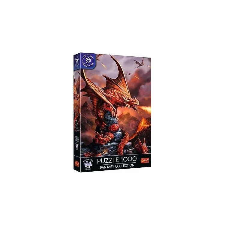 Puzzle 1000 Ognisty Smok TREFL