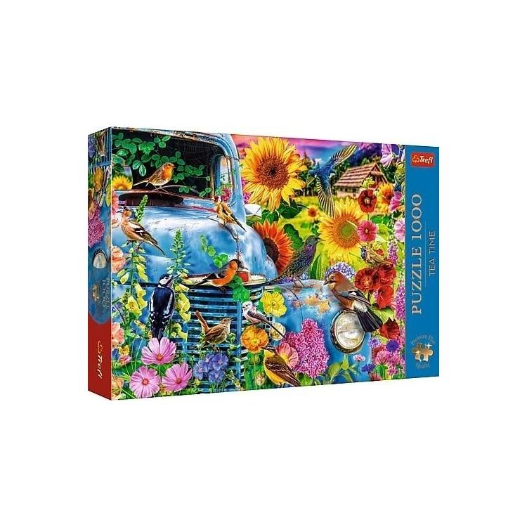 Puzzle 1000 Wiejska sielanka: Śpiewające... TREFL