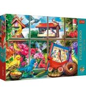 Puzzle 1000 Świat ptaków TREFL