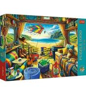 Puzzle 1000 Kamperem w podróży TREFL