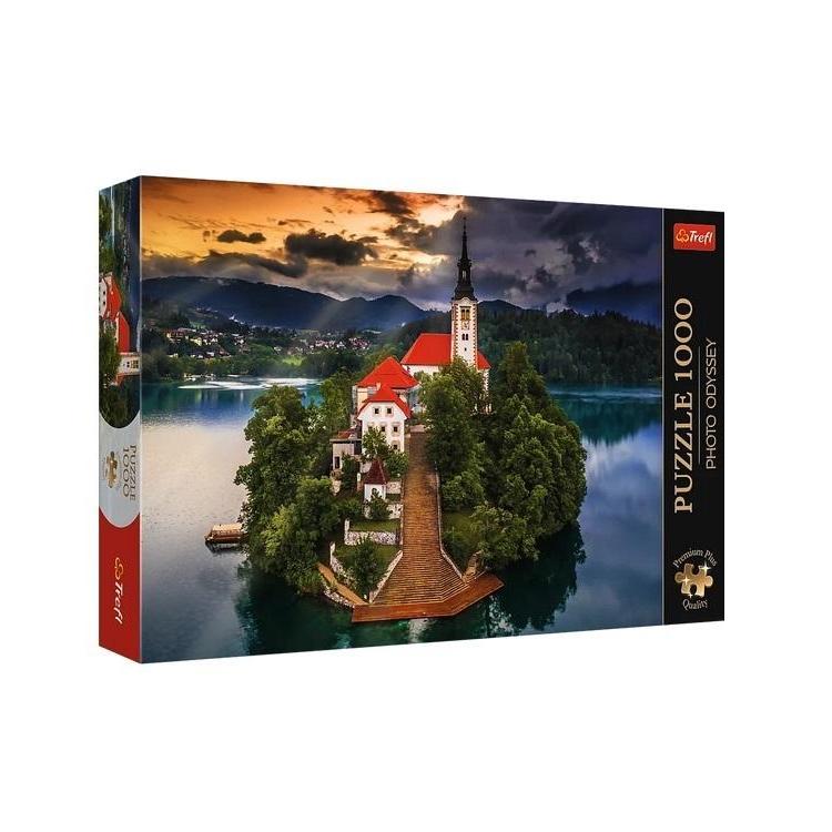 Puzzle 1000 Jezioro Bled, Słowenia TREFL