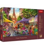 Puzzle 1000 Targ kwiatowy, Paryż TREFL