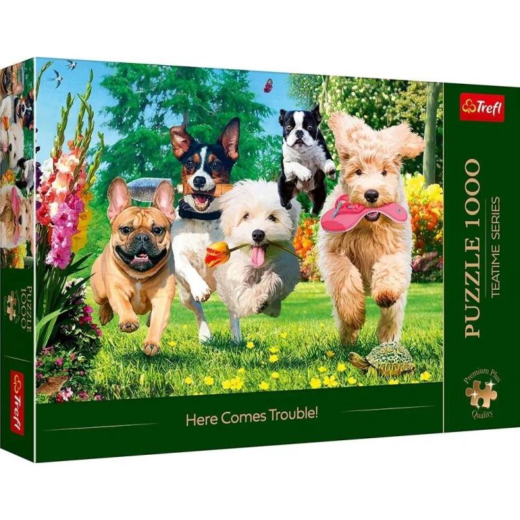 Puzzle 1000 Nadchodzą kłopoty TREFL