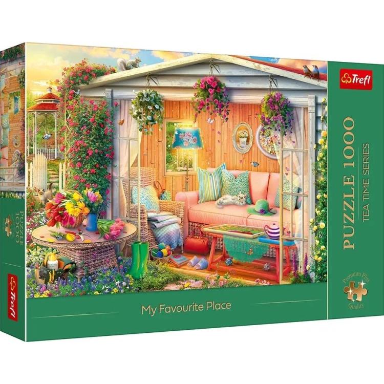 Puzzle 1000 Moje ulubione miejsce TREFL