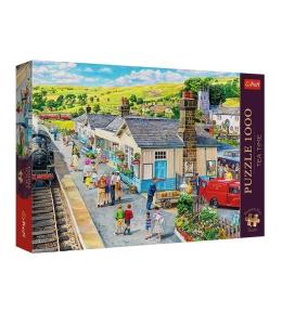 Puzzle 1000 Dworzec kolejowy TREFL
