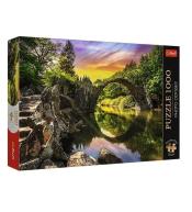 Puzzle 1000 Most Rakotza w Kromlau, Niemcy TREFL