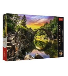 Puzzle 1000 Most Rakotza w Kromlau, Niemcy TREFL
