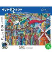 Puzzle 1000 Eye-Spy Sneaky Peekers Amsterdam TREFL