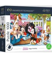 Puzzle 1000 Cuteness Overload: Doggy Friendship