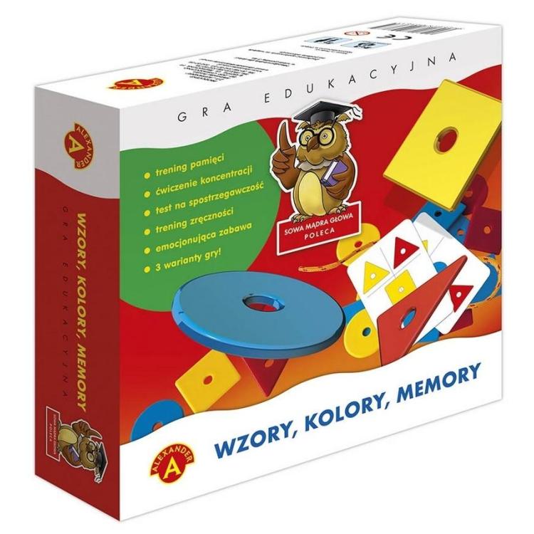 Wzory, kolory, memory ALEX