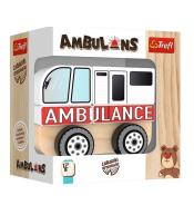 Zabawka drewniana - Ambulans TREFL