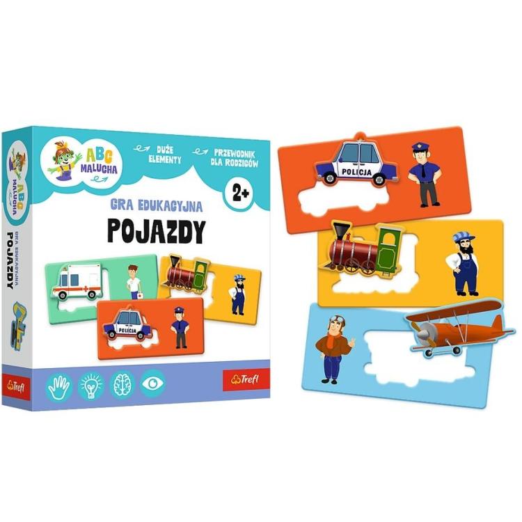 Pojazdy ABC Malucha Rodzina Treflików