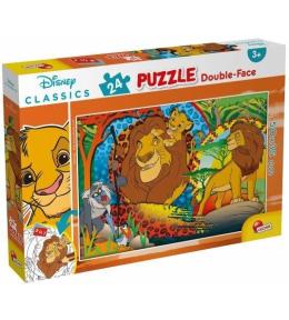 Puzzle dwustronne Plus 24 Król Lew