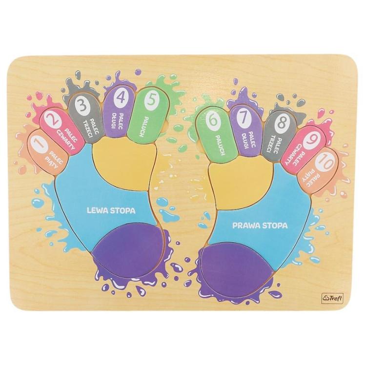 Zabawka drewniana - Tup Tup Stópki TREFL