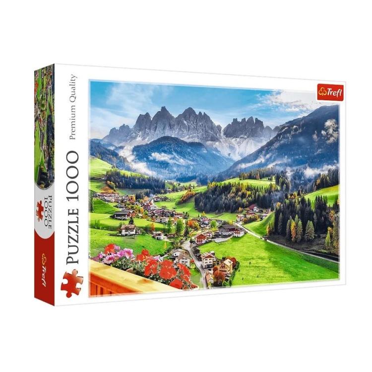 Puzzle 1000 St. Magdalena Dolomity Włochy TREFL