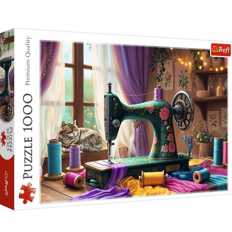 Puzzle 1000 Moja pracownia krawiecka TREFL
