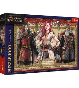 Puzzle 1000 Władca Pierścieni: Wojna Rohirr. TREFL