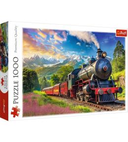 Puzzle 1000 Podróż pociągiem TREFL