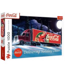 Puzzle 1000 Coca-Cola: Świąteczna Ciężarówka TREFL