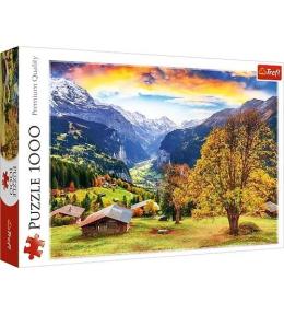 Puzzle 1000 Malownicza alpejska wioska TREFL