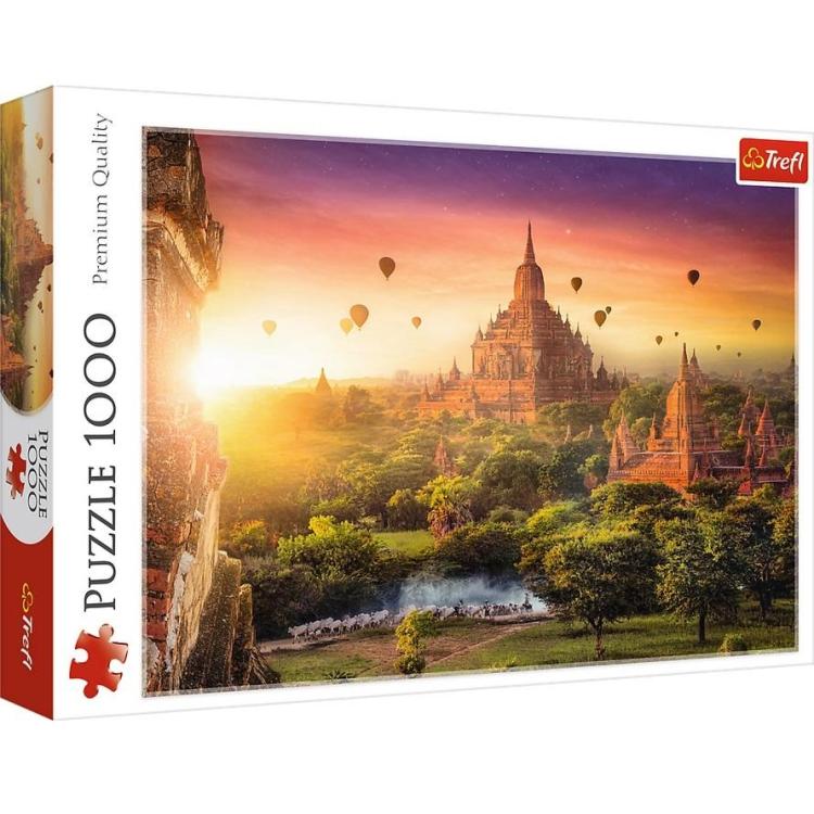Puzzle 1000 Starożytna świątynia, Birma TREFL