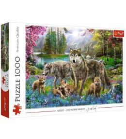 Puzzle 1000 Wilcza rodzina TREFL