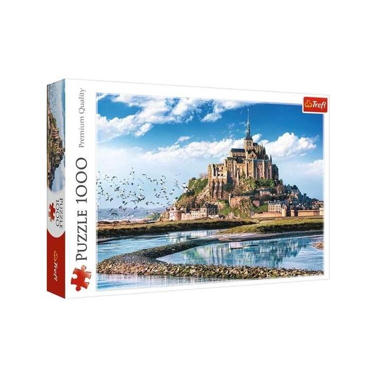 Puzzle 1000 Mont Saint-Michel, Francja TREFL