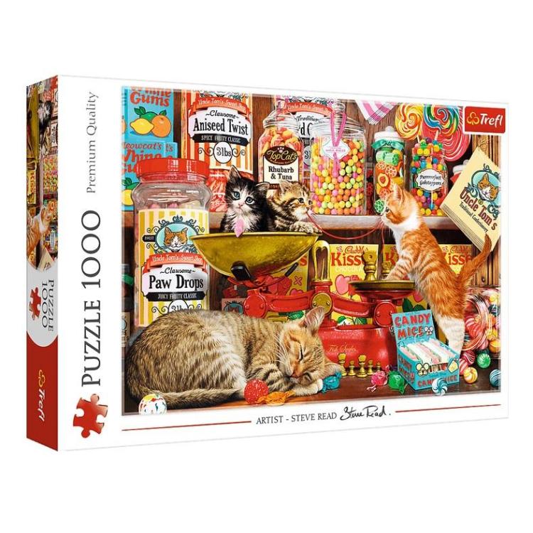 Puzzle 1000 Kocie słodkości TREFL