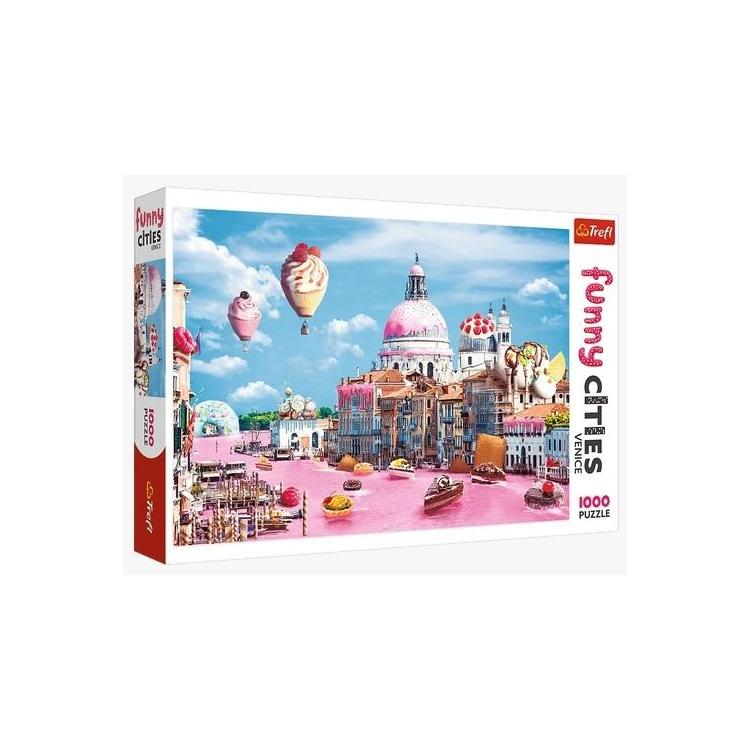 Puzzle 1000 Słodycze w Wenecji TREFL