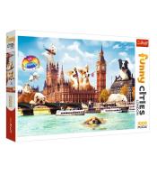 Puzzle 1000 Psy w Londynie TREFL