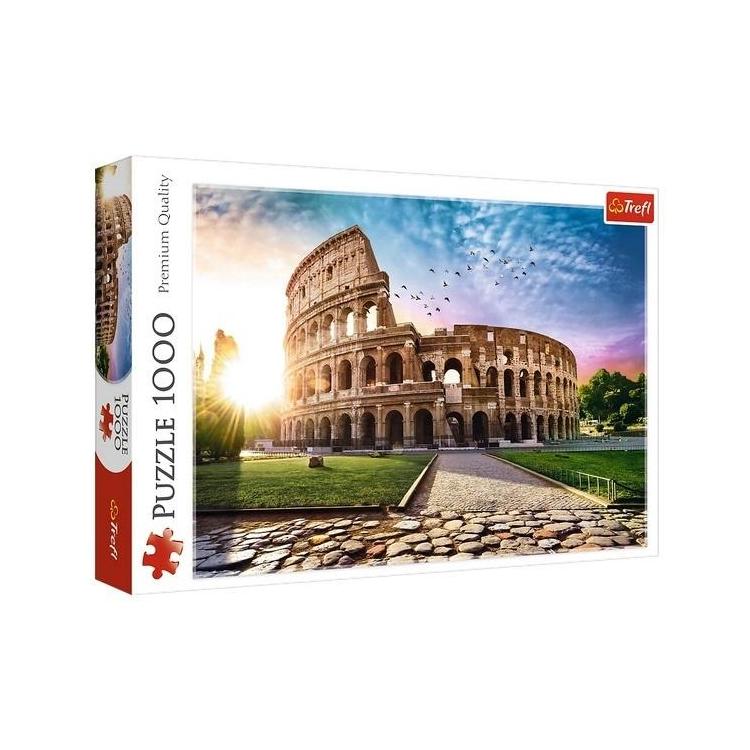 Puzzle 1000 Koloseum w promieniach słońca TREFL