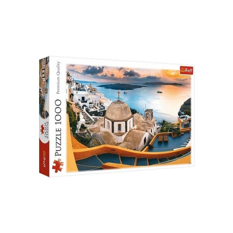 Puzzle 1000 Bajkowe Santorini TREFL