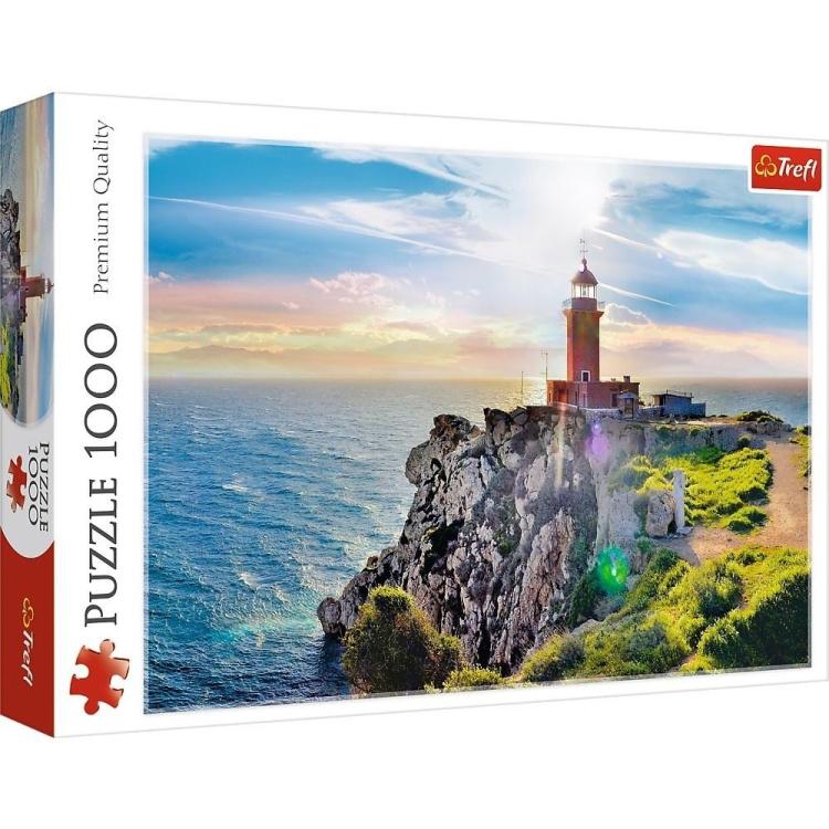 Puzzle 1000 Latarnia Morska w Melagavi TREFL