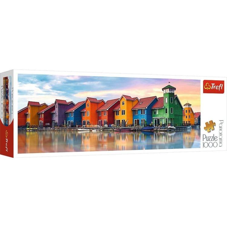 Puzzle 1000 Panorama - Groningen Holandia TREFL