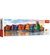 Puzzle 1000 Panorama - Groningen Holandia TREFL