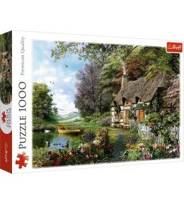 Puzzle 1000 Uroczy zakątek TREFL