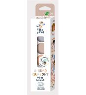 Kredki koralikowe - Ziemiste kolory 6 sztuk