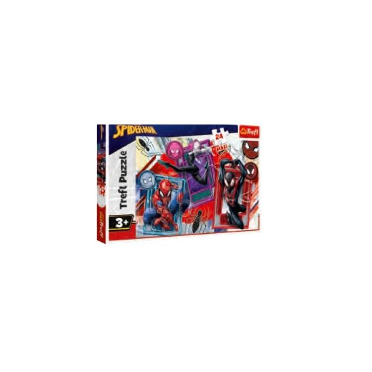 Puzzle 24 Maxi Pajęcze zmysły TREFL