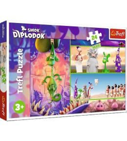 Puzzle 24 maxi Ciekawski Smok TREFL
