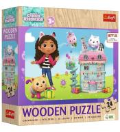 Puzzle drewniane 24 Gabby i przyjaciele TREFL