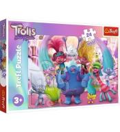 Puzzle 24 maxi W świecie Trolli TREFL