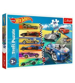 Puzzle 24 maxi Szybkie Hot Wheels TREFL