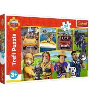 Puzzle 24 maxi Strażak Sam i przyjaciele TREFL