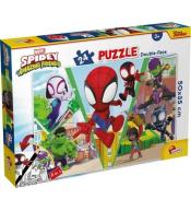 Puzzle dwustronne PLUS Spidey Let's Challenge