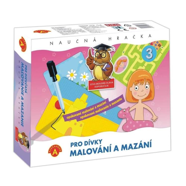 Rysowanie zmazywanie dziewczynki CZ/SK ALEX