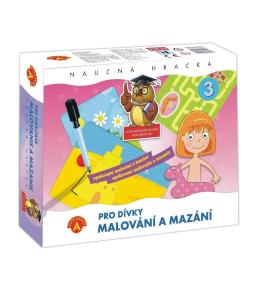 Rysowanie zmazywanie dziewczynki CZ/SK ALEX